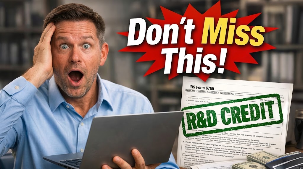 The R&D Tax Credit You Didn’t Know You Already Qualified For